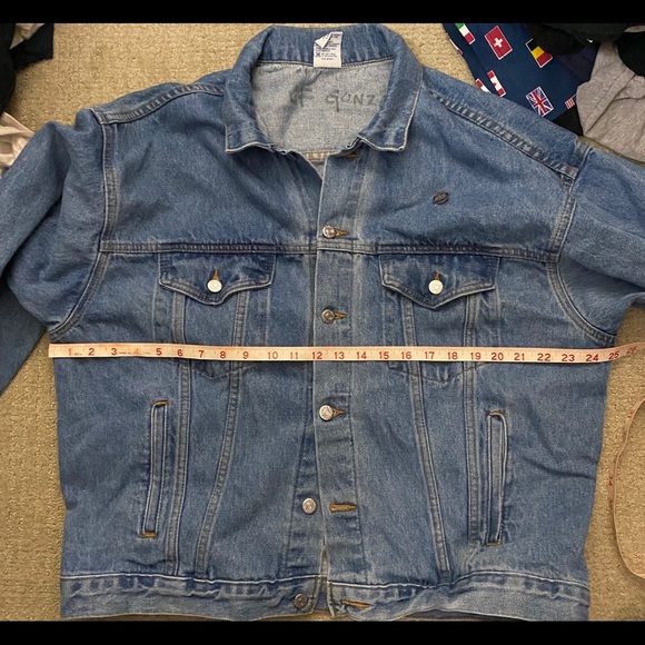 Douglas Aircraft Denim Jacket Vintage Size Large - Picture 8 of 10